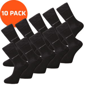 10-Pack Classic Black Socks