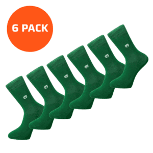 6-PACK MODERN GREEN SOCKS