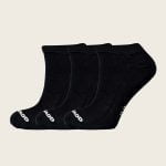 Bamboe enkelsokken Sneakers zwart - Dames 3-Pack