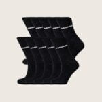 Bamboe sokken Dames Classic Zwart 10-pack