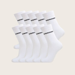Bamboe sokken Heren Wit 10-pack